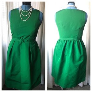 Sleeveless Green Dress